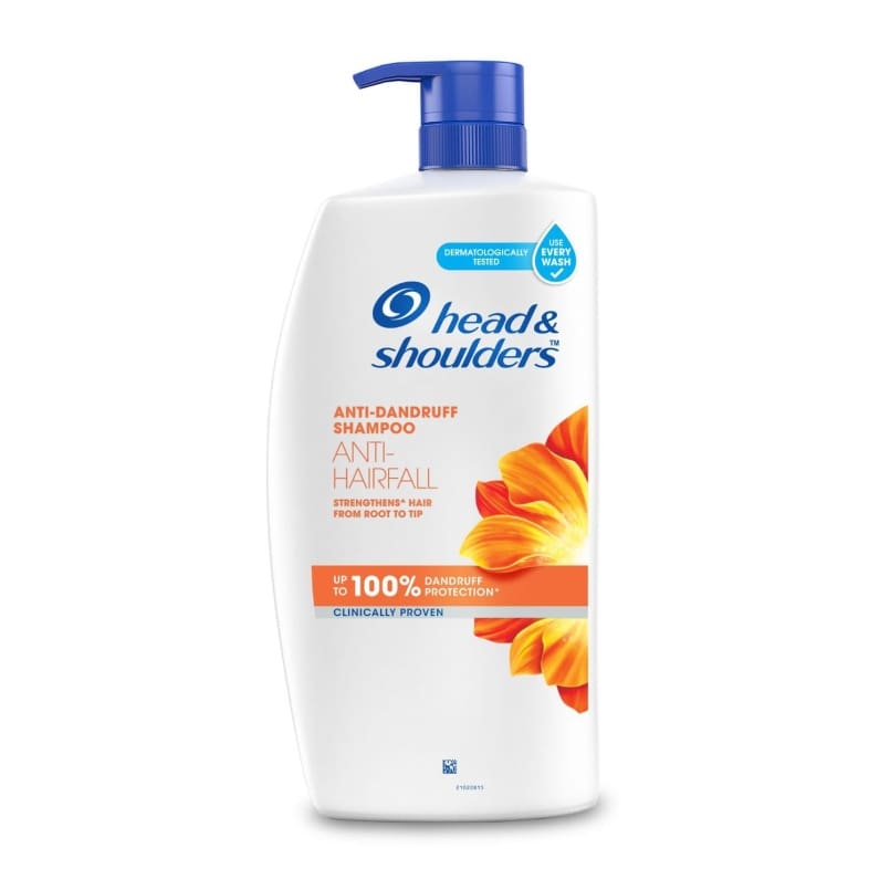 Head & Shoulders, Anti-Hairfall, Anti-Dandruff Shampoo for Women & Men, 650ml