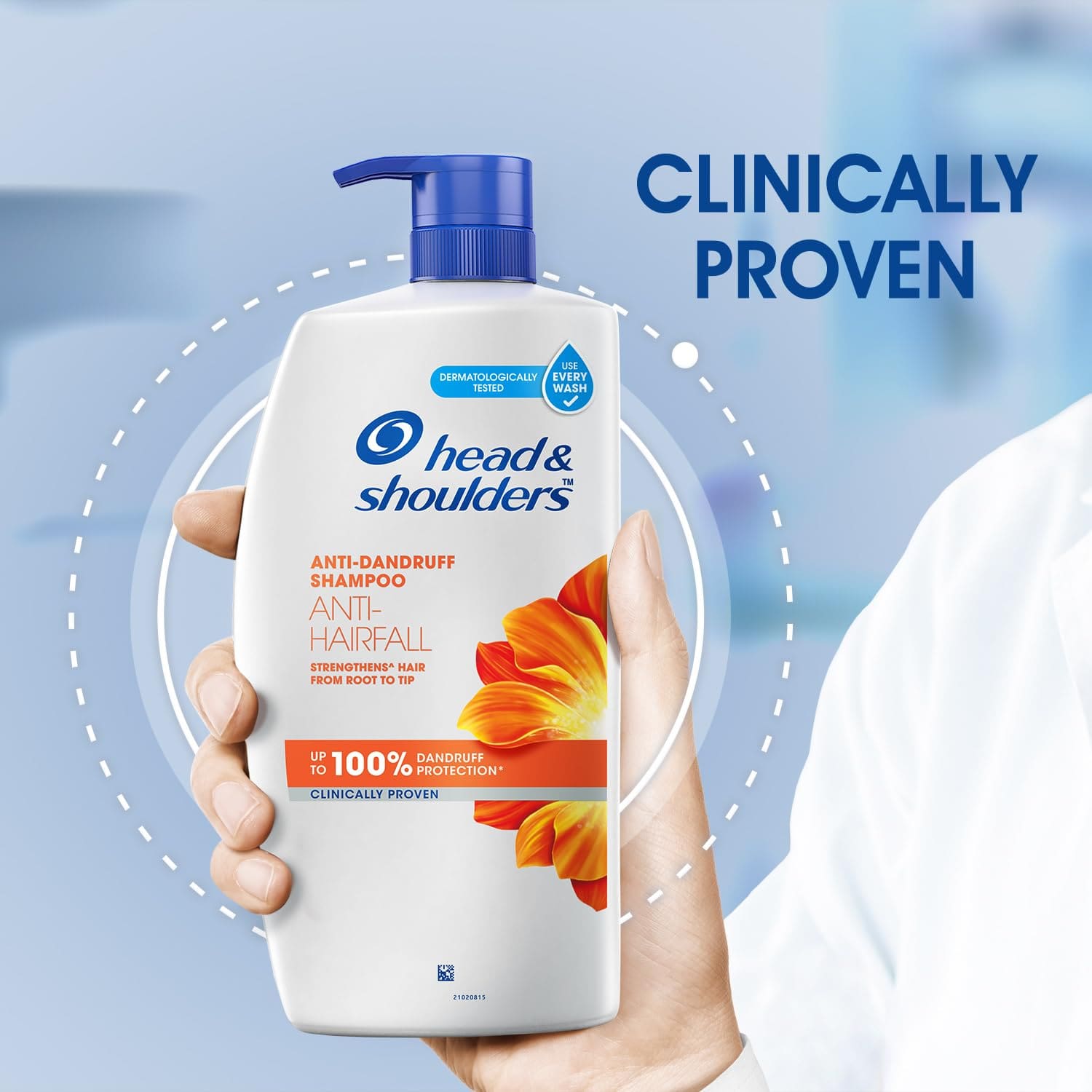 Head & Shoulders, Anti-Hairfall, Anti-Dandruff Shampoo for Women & Men, 650ml