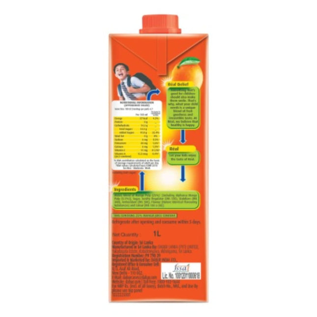 Real Mango Fruit Juice -1L