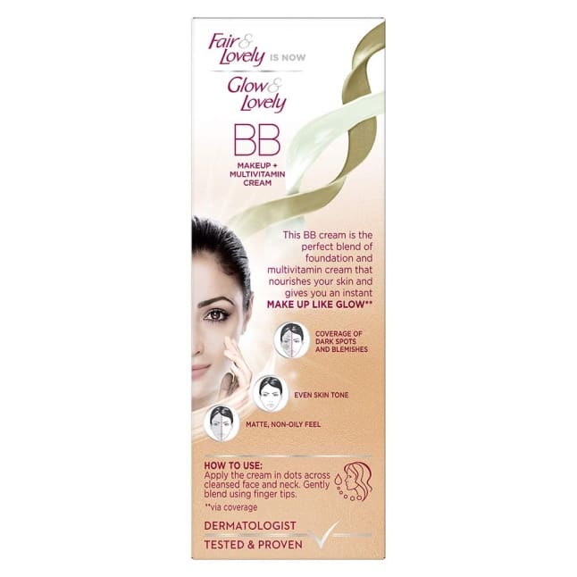 Glow & Lovely BB Face Cream, 9gm