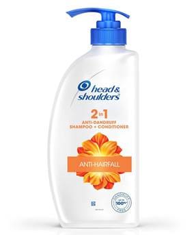 Head & Shoulders 2-in-1 Anti-Hairfall Anti-Dandruff Shampoo+ Conditioner, 650ml