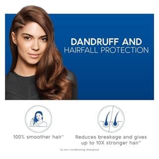 Head & Shoulders 2-in-1 Anti-Hairfall Anti-Dandruff Shampoo+ Conditioner, 650ml