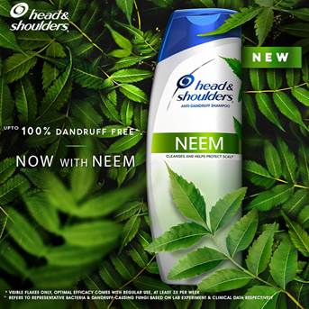 Head & Shoulders Neem, Anti Dandruff Shampoo, 180 Ml