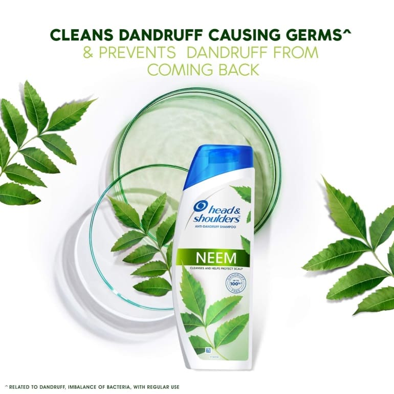 Head & Shoulders Neem, Anti Dandruff Shampoo, 180 Ml