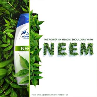 Head & Shoulders Neem, Anti Dandruff Shampoo, 180 Ml