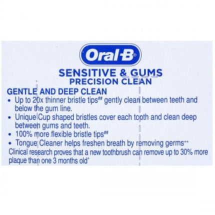 Oral B Sensitive & Gums Precision Clean, (Buy 2 Get2Free)