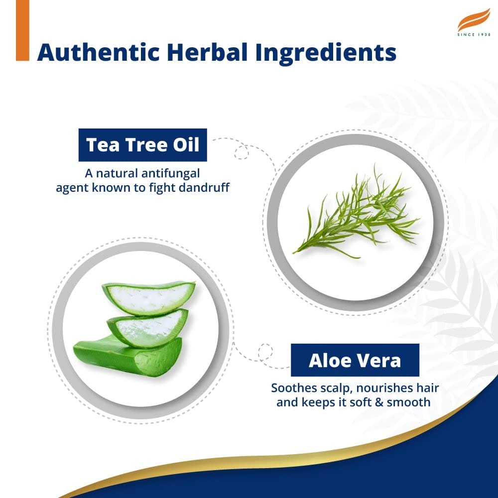 Himalaya Anti-Dandruff Tea Tree Shampoo, 650ml