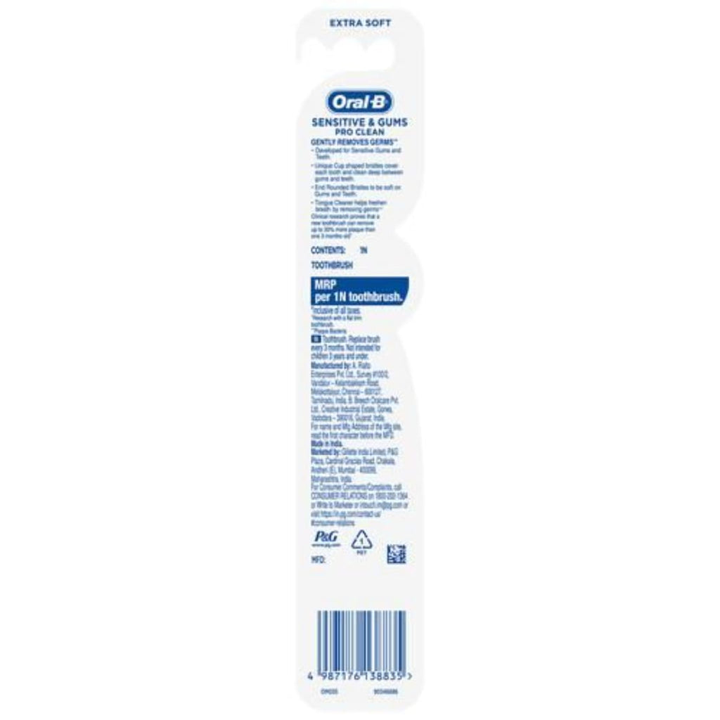 Oral-B Sensitive & Gums – Pro Clean, 1 pc