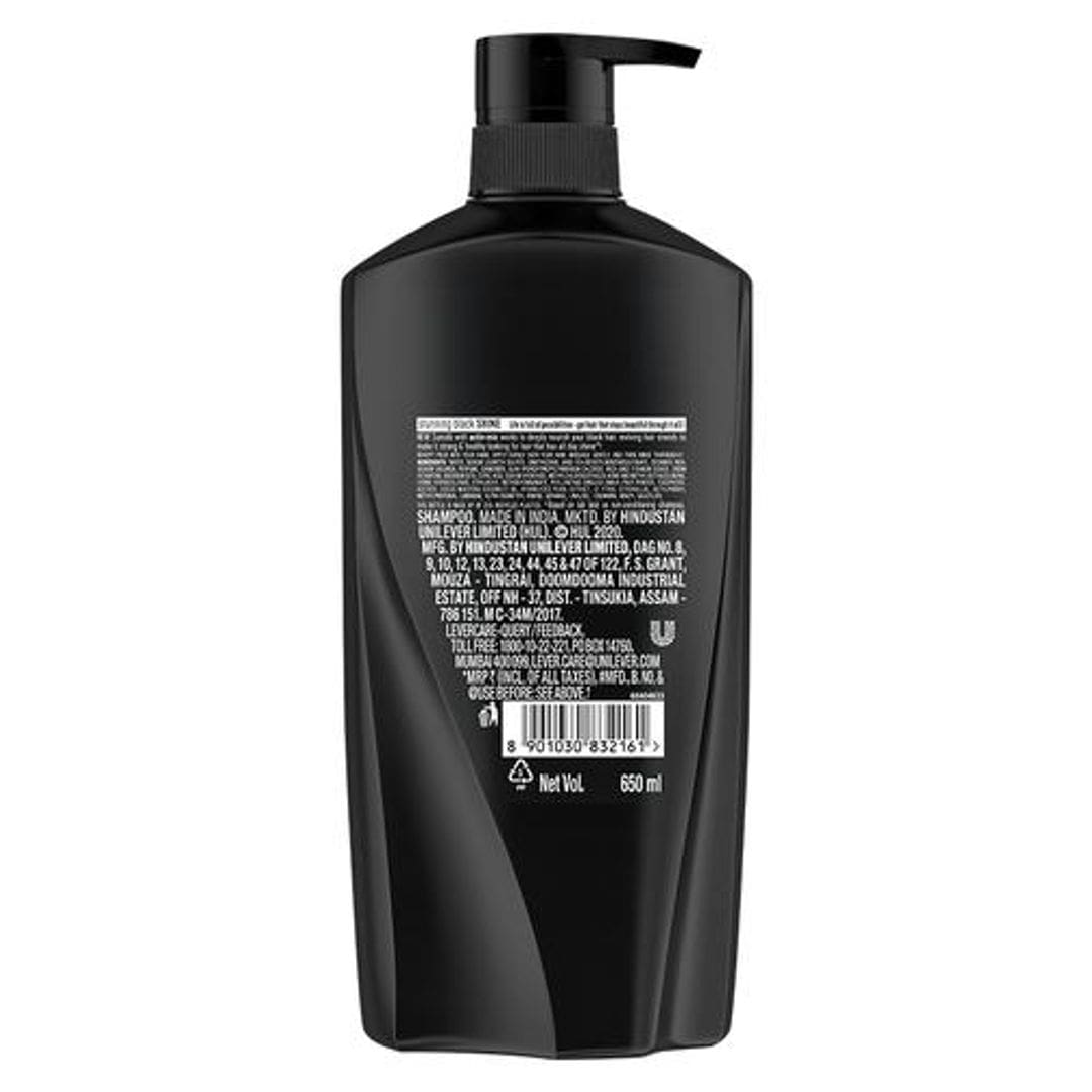 Sunsilk Stunning Black Shine Shampoo, 650ml