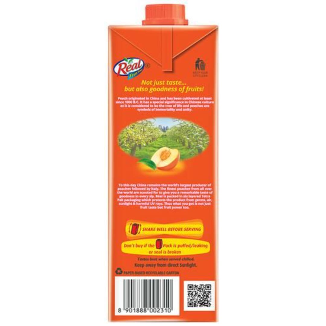 DABUR Real Fruit Power Peach, 1L