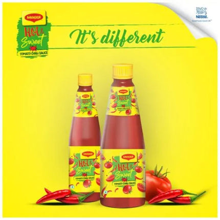 MAGGI Hot & Sweet - Tomato Chilli Sauce / Ketchup, 500g Bottle