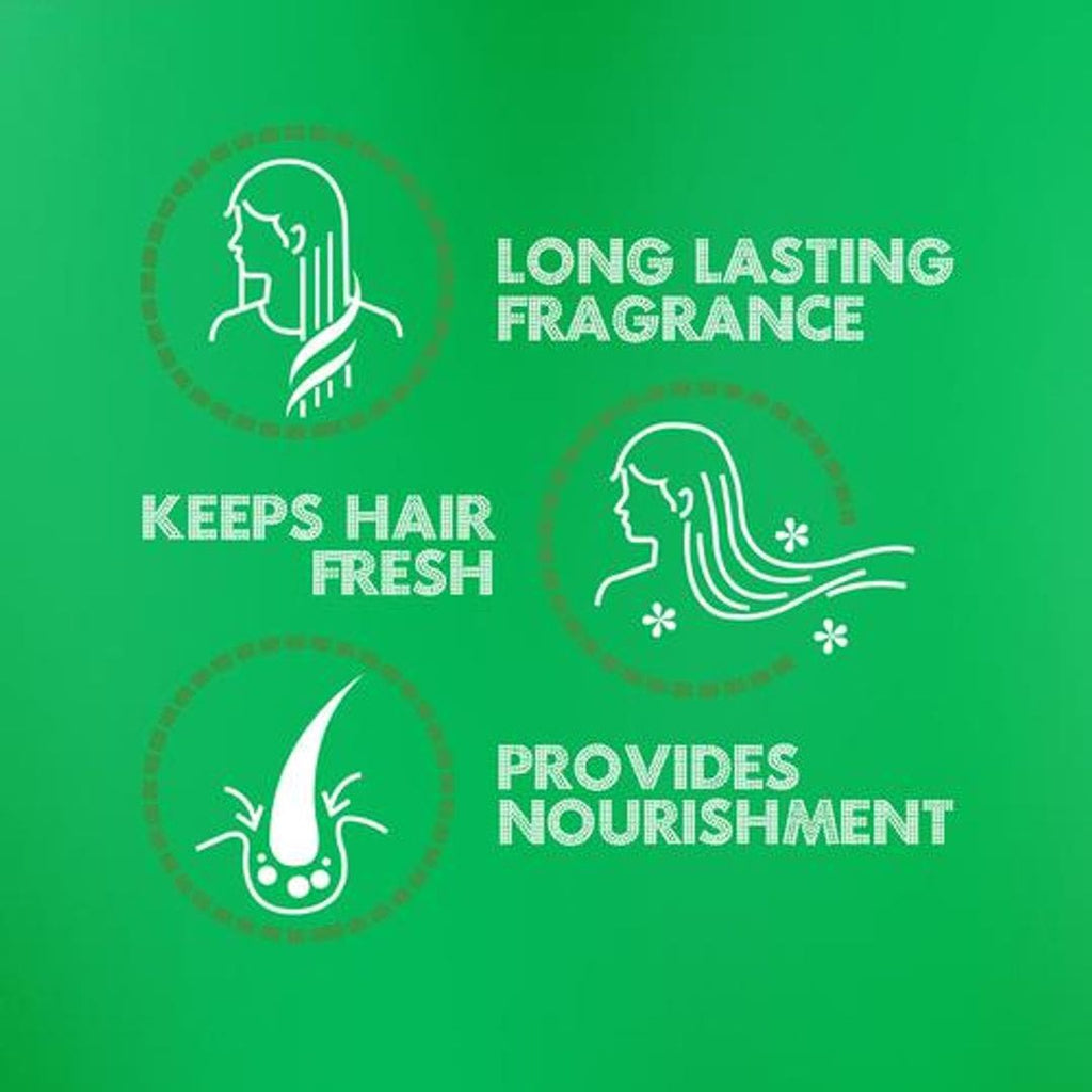 Sunsilk Freshness Hair Shampoo - Green Tea & White Lily, For Freshly Fragrant & Lively Hair, 195 ml