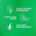 Sunsilk Freshness Hair Shampoo - Green Tea & White Lily, For Freshly Fragrant & Lively Hair, 195 ml