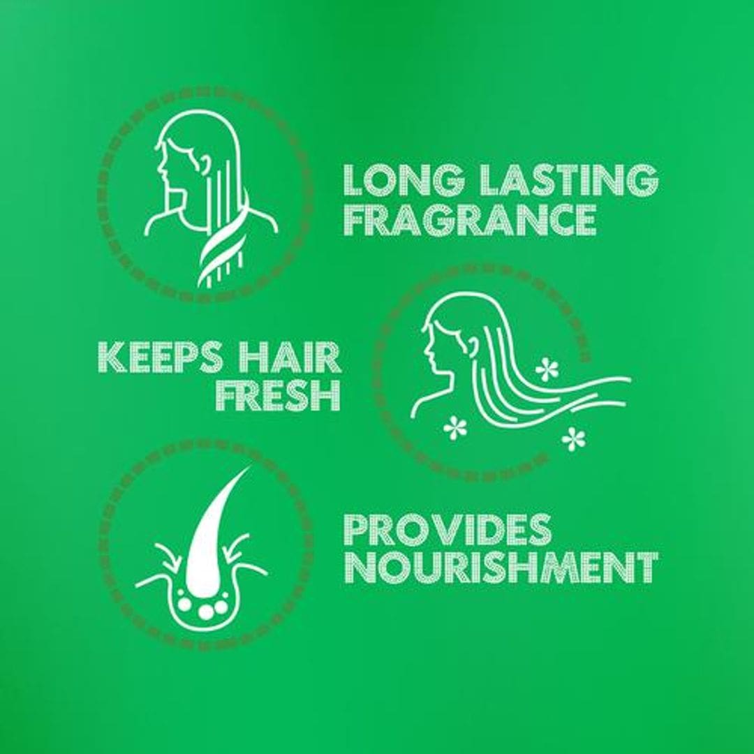 Sunsilk Freshness Hair Shampoo - Green Tea & White Lily, For Freshly Fragrant & Lively Hair, 195 ml