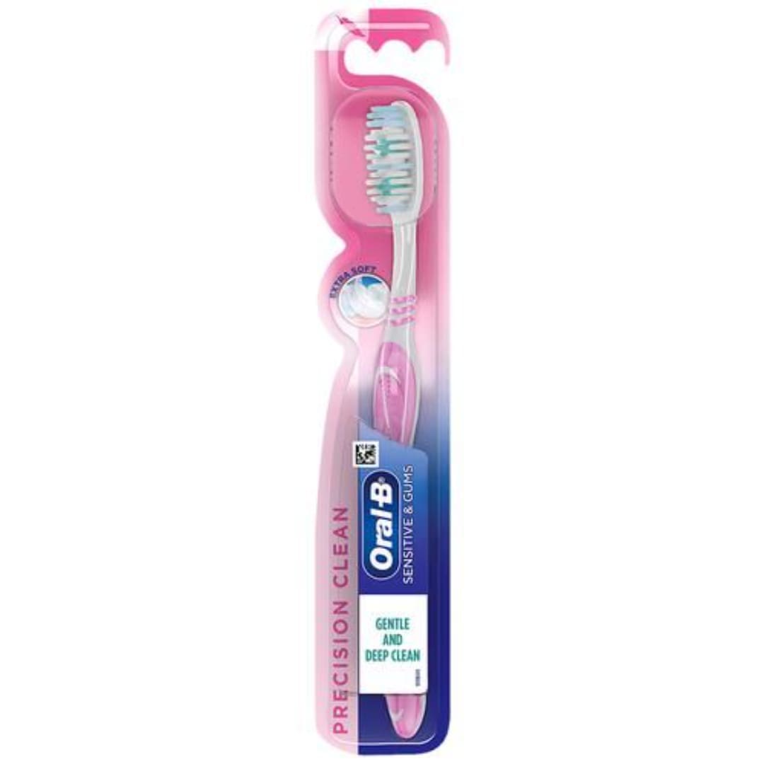 Oral-B Sensitive & Gums – Precision Clean Toothbrush, 1 pc