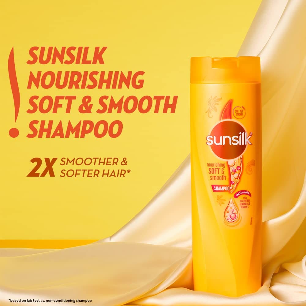 Sunsilk Nourishing Soft & Smooth Shampoo, 180 ml