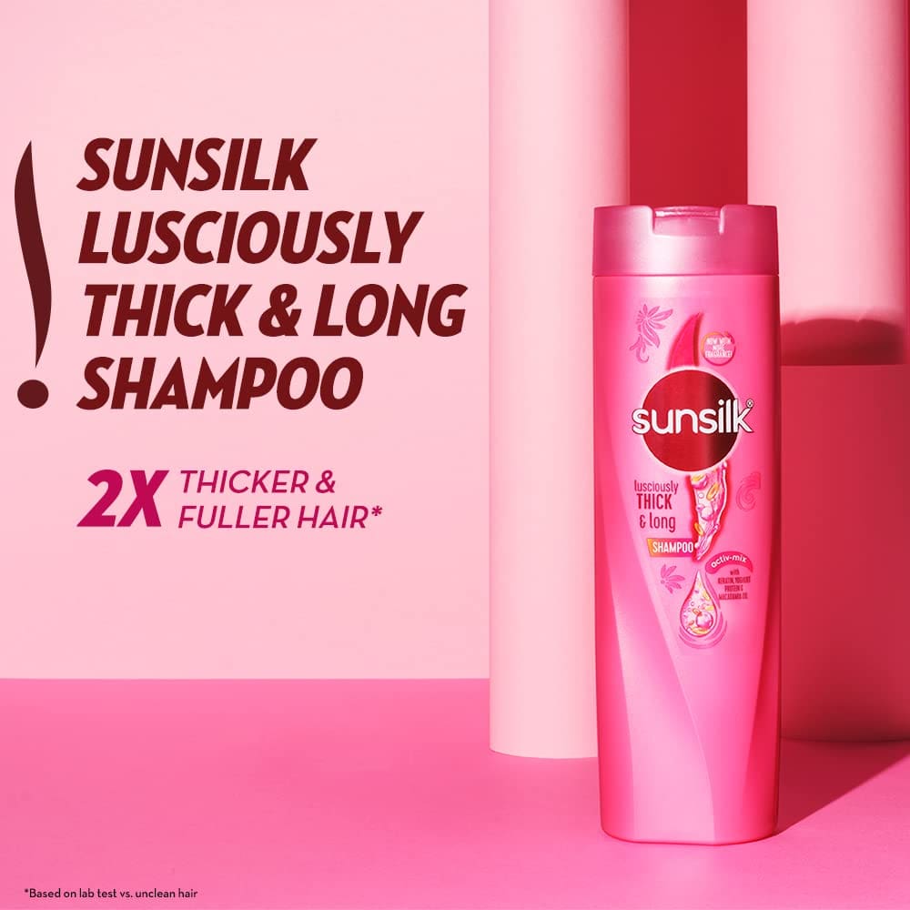 Sunsilk Lusciously Thick & Long Shampoo, 360 ml