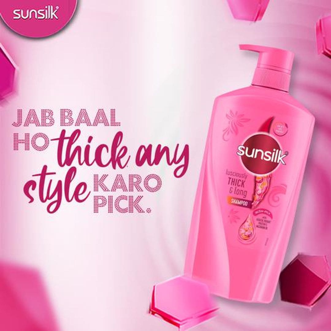 Sunsilk Lusciously Thick & Long Shampoo, 650 ml