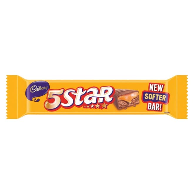 Cadbury 5 Star Chocolate Bar, 40gm