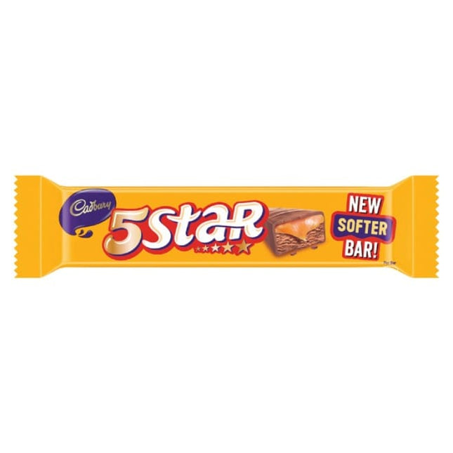 Cadbury 5 Star Chocolate Bar, 40gm