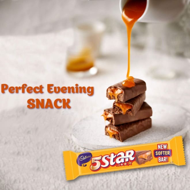 Cadbury 5 Star Chocolate Bar, 40gm