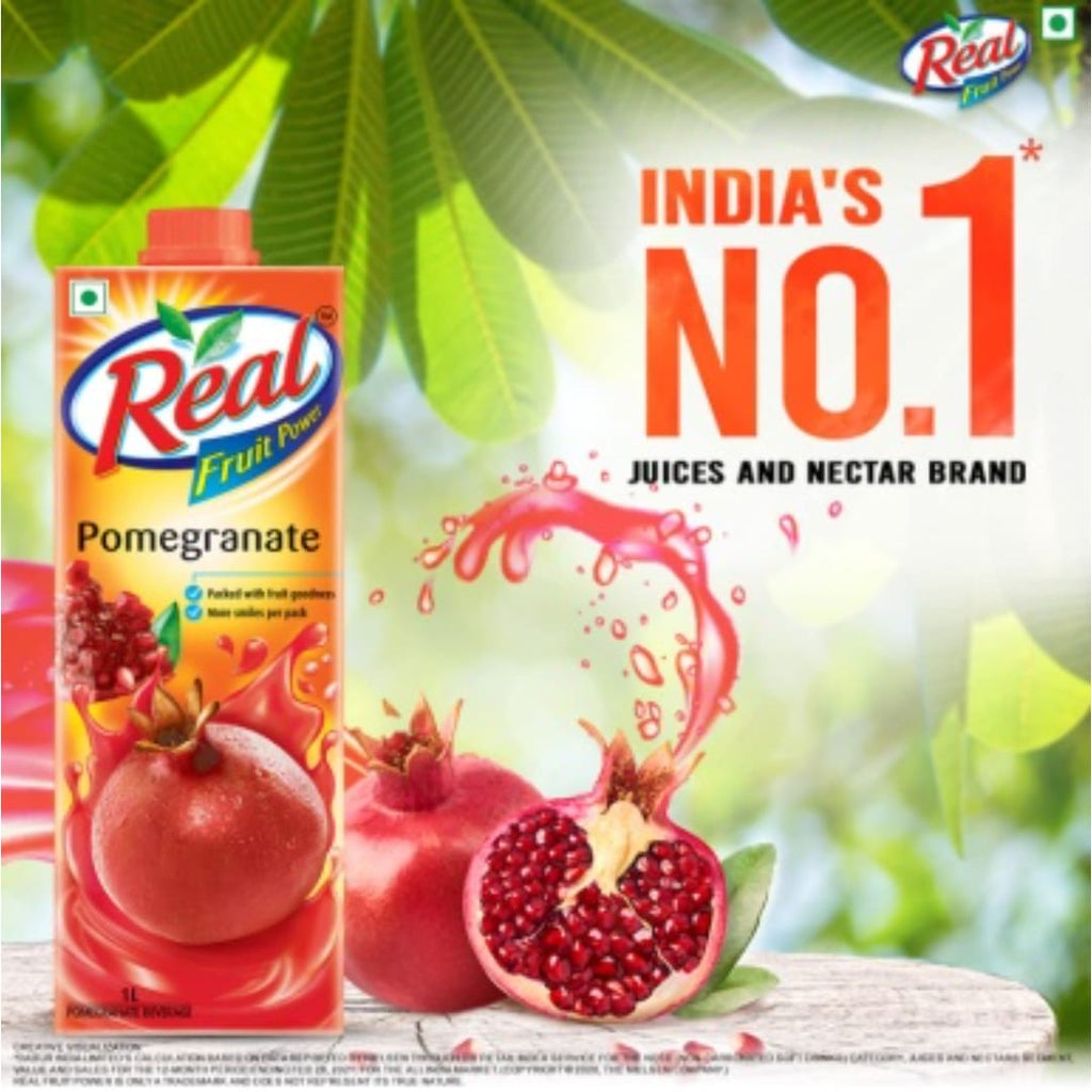 Real Pomegranate Fruit Juice -1L 