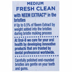 Oral B Fresh Clean With Neem Extracts Medium Toothbrush