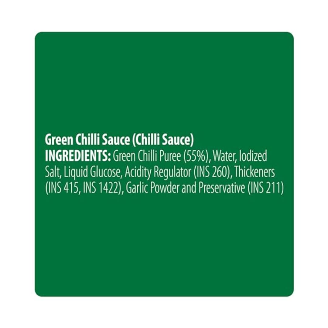 Del Monte Green Chilli Sauce, 190g
