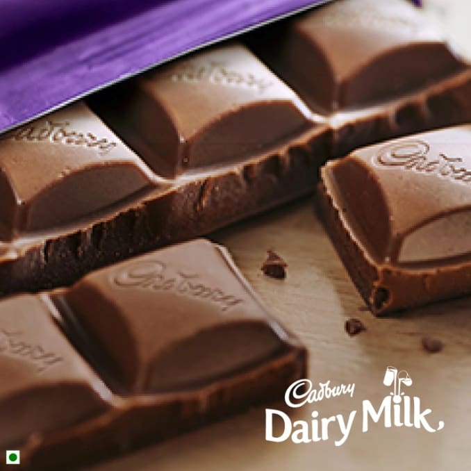 Cadbury Dairy Milk Chocolate, 123gm