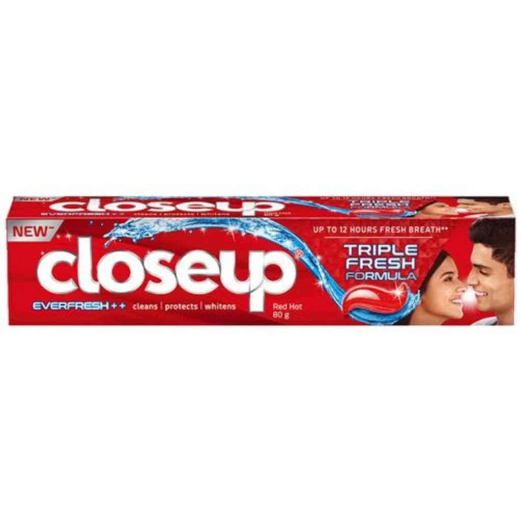 Close Up Closeup Everfresh Red Toothpaste Hot, 80gm