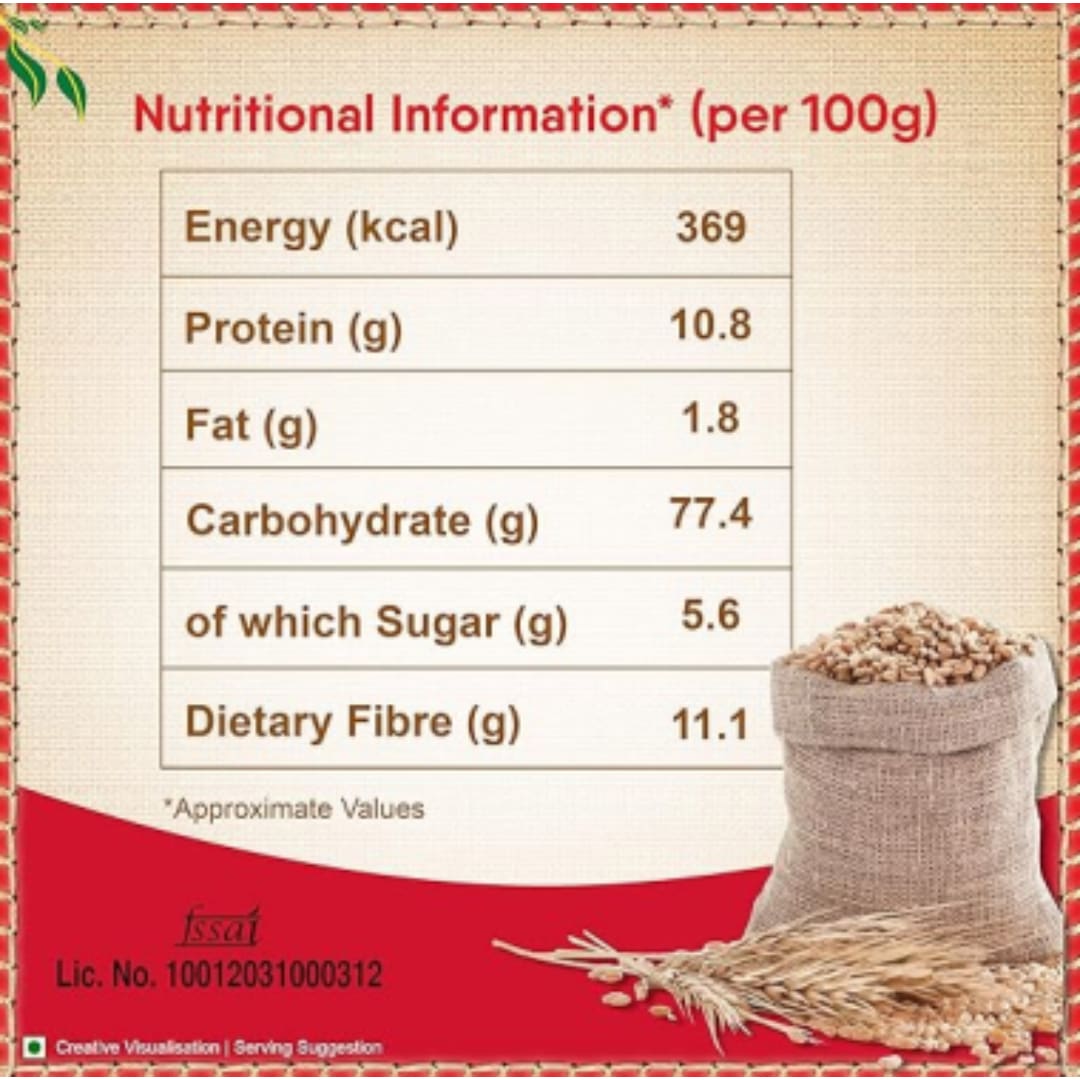 Aashirvaad Atta, 5 Kg + 500g