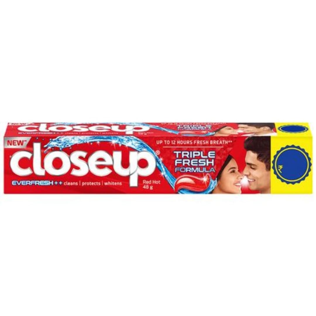 Close Up Closeup Everfresh Red Toothpaste Hot, 50gm