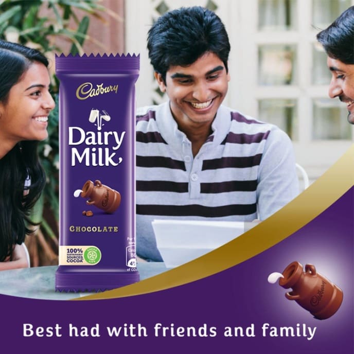 Cadbury Dairy Milk Chocolate, 24 gm