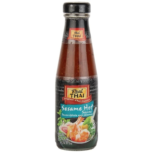 Real Thai Original Cuisine Sesame Hot Sauce, 200 ml