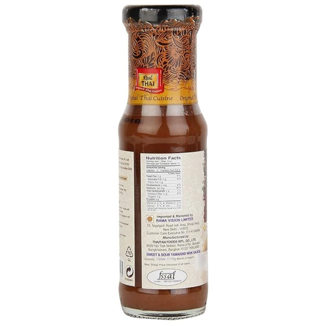 Real Thai Tamarind Wok Sauce, Sweet and Sour, 150ml