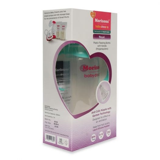Morisons, Royal, Plastic Feeding Bottle, 250ml