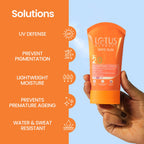 Lotus Herbals Safe Sun Sunscreen Cream, SPF 20 PA+ UVA UVB, 50g