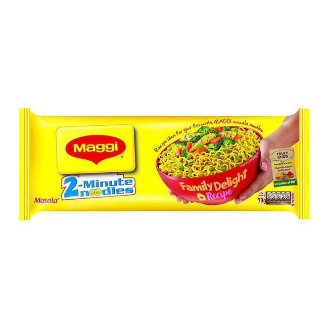 Maggi 2-Minute Masala Noodles, 420g (Pack of 6)