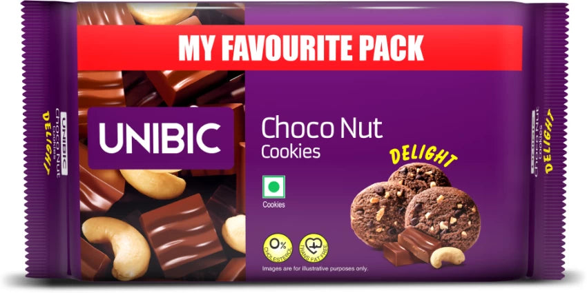 Unibic, Choco Nut Cookies, 300g