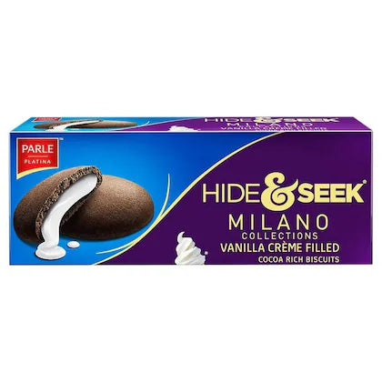 Hide & Seek Milano Vanilla Creme Filled, 75g