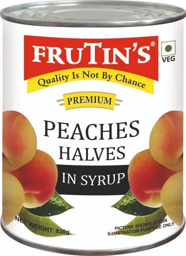 Frutins Peaches Halves, 820gm