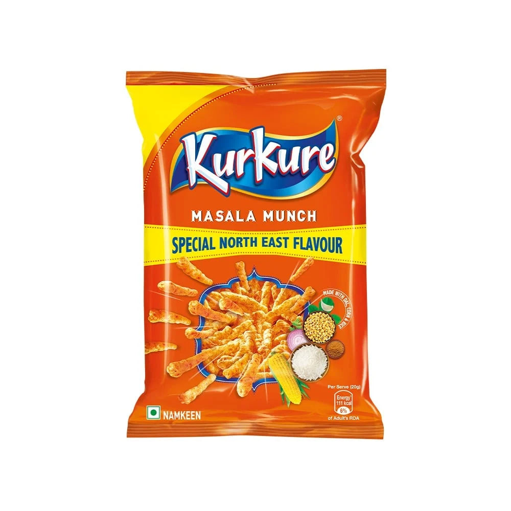 Kurkure Masala Munch Special North East Flavour- 71.9g