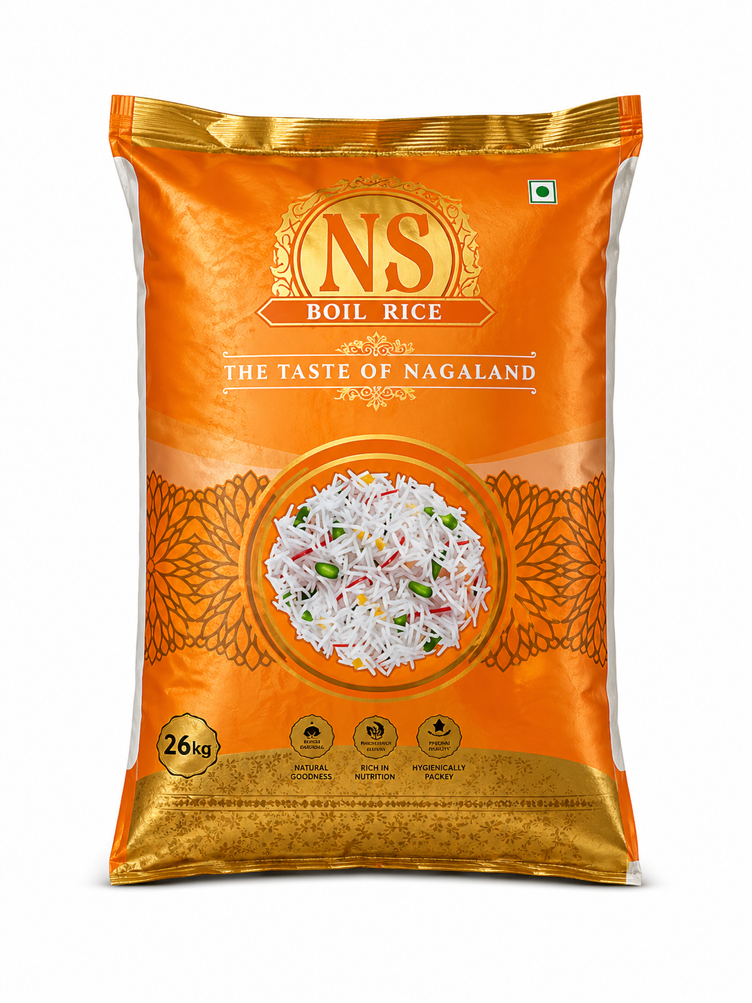 NS BOIL RICE, THE TASTE OF NAGALAND 26Kg