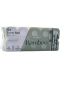 Claret Bamboo 10x Toilet Roll 200 Pulls - 2 Ply