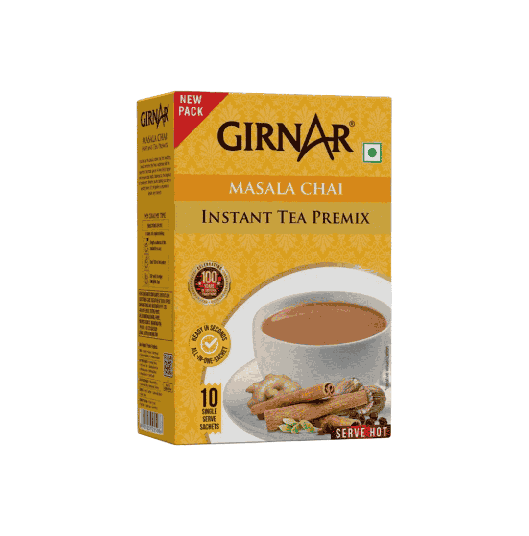 Girnar Instant Masala Chai, 10 Sachets
