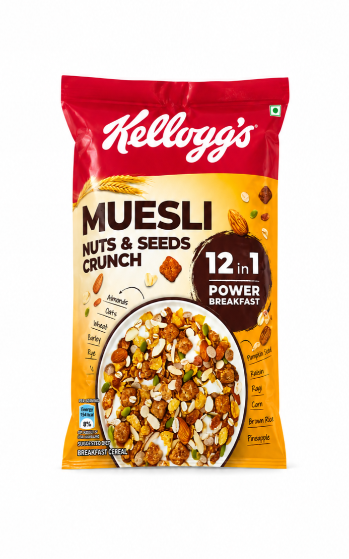 Kellogg's Muesli 20% Nuts Delight 500g
