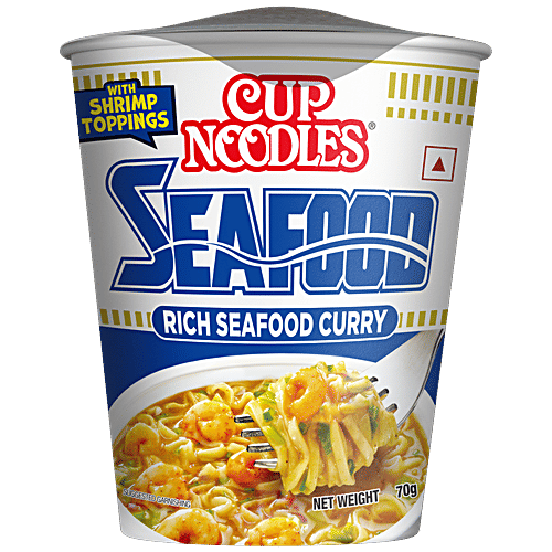 Nissin Cup Noodles - Rich Seafood Curry, 70g