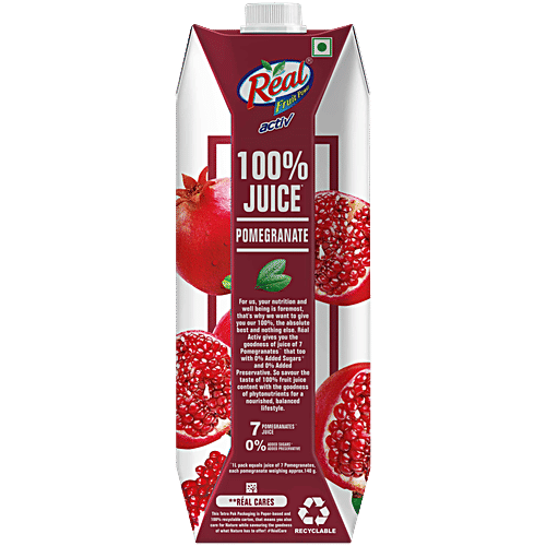 Real Activ Pomegranate Juice - 1L