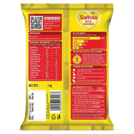 Saffola Soya Chunks, 1kg