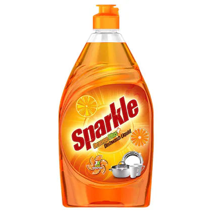 Sparkle Lime & Orange Dishwash Liquid - 500 ml